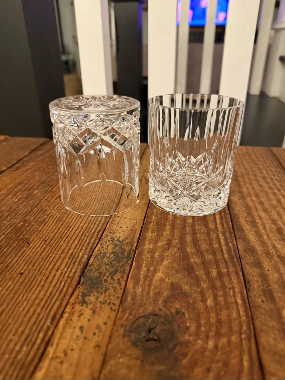 Pair of stunning Nachtmann Noblesse Whiskey Rocks Glasses